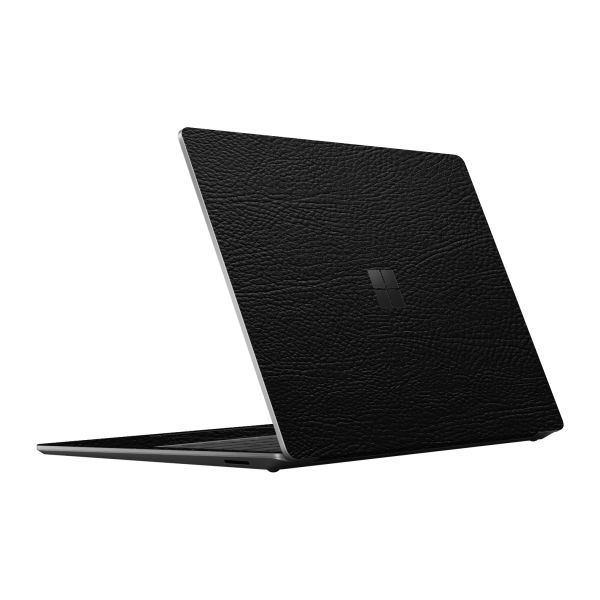 Surface Laptop 3, 13.5” LUXURIA RIDERS Black LEATHER Textured Skin For Cheap