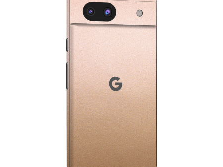 Google Pixel 8a LUXURIA Rose Gold Metallic Skin Supply