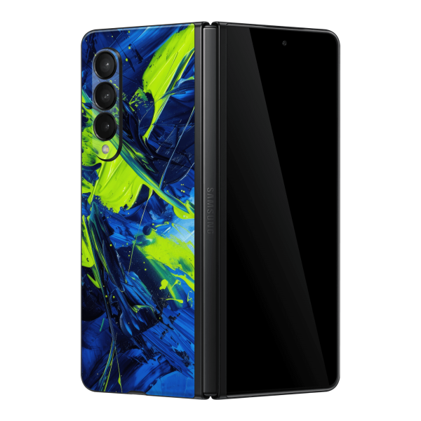 Samsung Galaxy Z FOLD 3 SIGNATURE Glowquatic Skin Online now