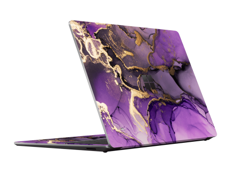 Surface Laptop 3, 13.5” SIGNATURE AGATE GEODE Purple-Gold Skin Sale