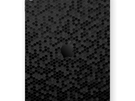 iPad AIR 13” (M2) LUXURIA BLACK HONEYCOMB 3D TEXTURED Skin Online