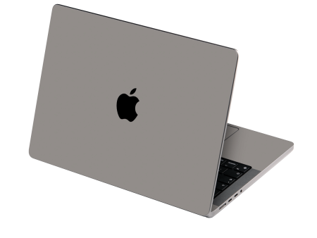 MacBook PRO 16  (2021 2023) Soft-Touch LUNAR Grey StealthMatte Skin Sale