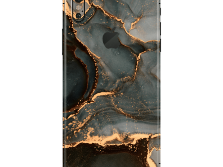 iPhone XS MAX SIGNATURE AGATE GEODE Deep Forest Skin Online now