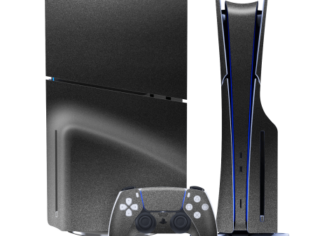 PS5 Slim (DISC Edition) Space Grey MATT Metallic Skin Supply