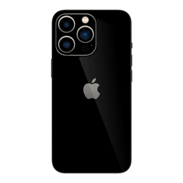 iPhone 14 PRO High Gloss JET BLACK Skin Supply