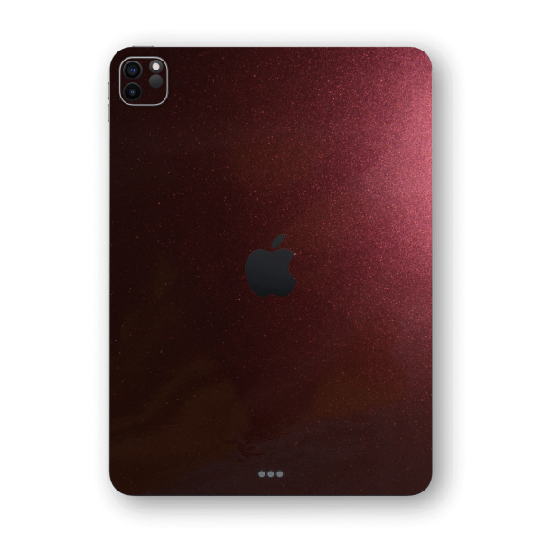 iPad PRO 11  (2020) GLOSSY BLACK ROSE Metallic Skin Supply