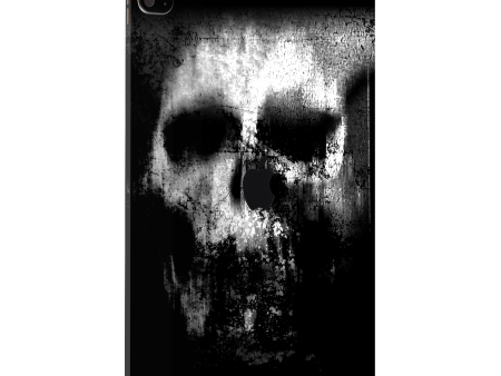 iPad PRO 13” (M4, 2024) SIGNATURE Horror Black & White SKULL Skin Online Hot Sale