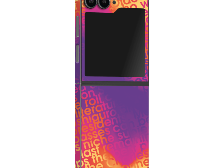 Samsung Z Flip 6 SIGNATURE Inferno Swirl Skin Online