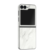 Samsung Z Flip 6 LUXURIA White MARBLE Skin Sale