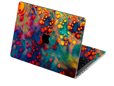 MacBook PRO 14  (2024, M4) SIGNATURE Abstract Art Impression Skin Sale