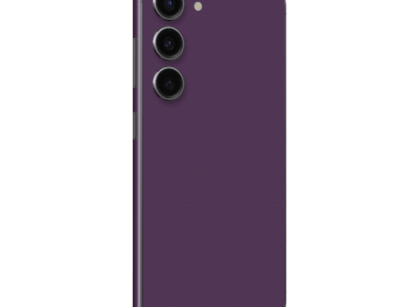 Samsung Galaxy S23+ PLUS LUXURIA PURPLE Sea Star Textured Skin Online now