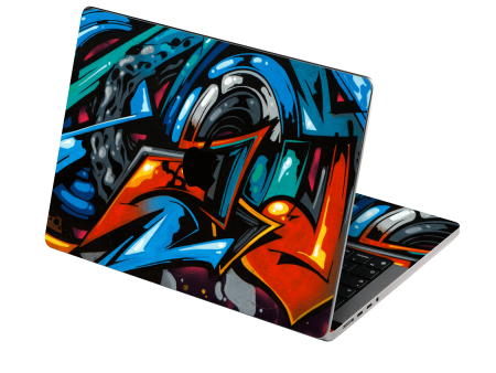 MacBook PRO 16  (2021 2023) SIGNATURE Street Art Graffiti Skin For Cheap