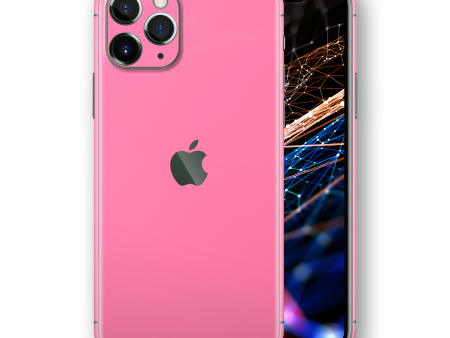 iPhone 11 Pro MAX GLOSSY HOT PINK Skin Online now