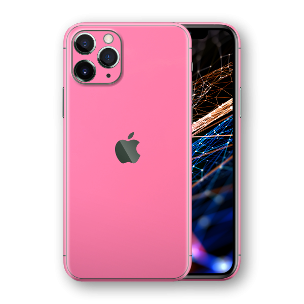 iPhone 11 Pro MAX GLOSSY HOT PINK Skin Online now