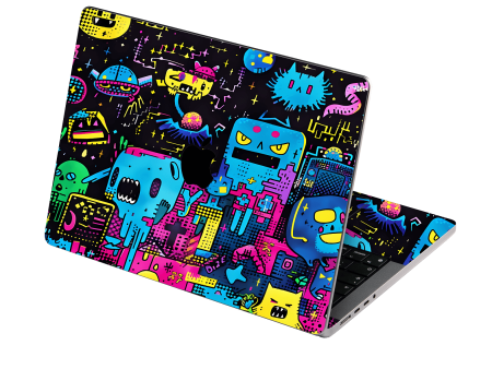 MacBook PRO 16  (2021 2023) SIGNATURE Arcade Rave Skin For Sale