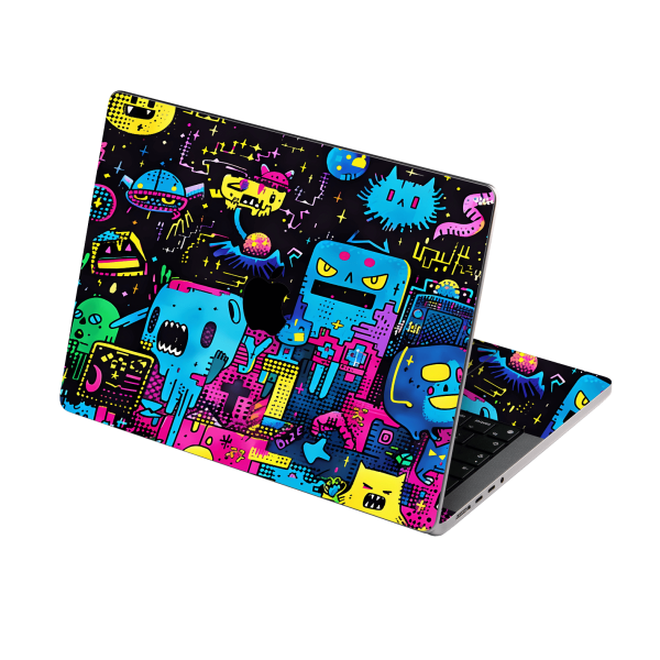 MacBook PRO 16  (2021 2023) SIGNATURE Arcade Rave Skin For Sale