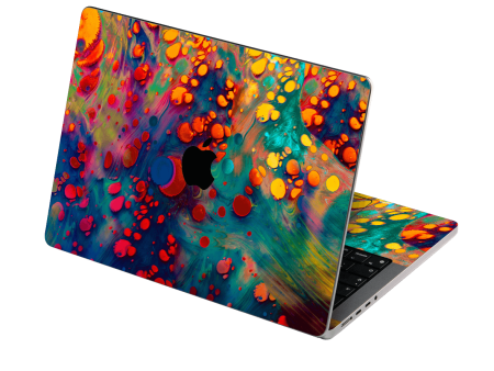 MacBook PRO 16  (2021 2023) SIGNATURE Abstract Art Impression Skin For Cheap