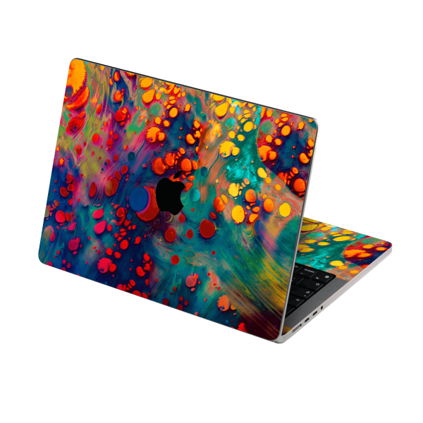 MacBook PRO 16  (2021 2023) SIGNATURE Abstract Art Impression Skin For Cheap