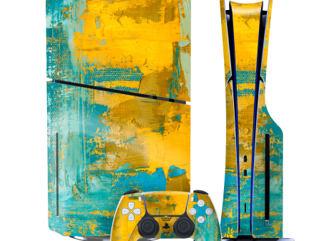 PS5 Slim (DISC Edition) SIGNATURE Art in FLORENCE Skin For Discount