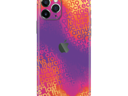 iPhone 11 Pro MAX SIGNATURE Inferno Swirl Skin Online now