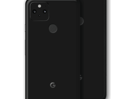 Google Pixel 5 High Gloss JET BLACK Skin For Discount