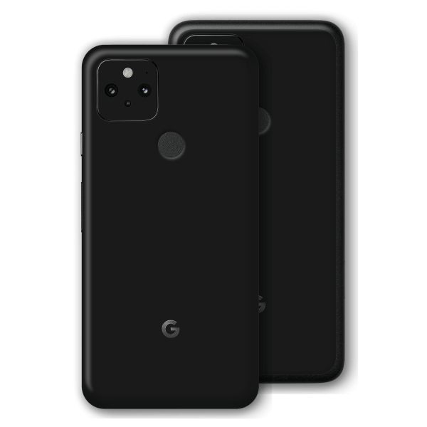 Google Pixel 5 High Gloss JET BLACK Skin For Discount