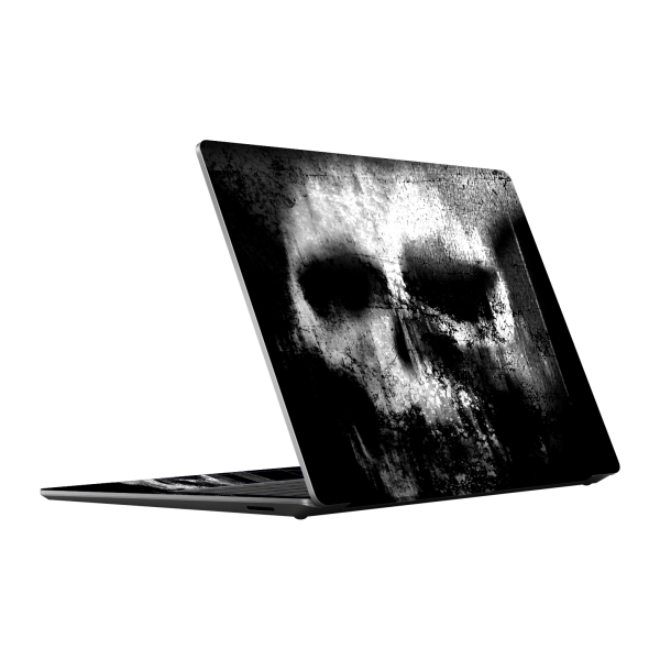 Surface Laptop 4, 13.5” SIGNATURE Horror Black & White SKULL Skin Online