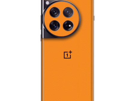 OnePlus 12 LUXURIA Sunrise Orange Matt Textured Skin Fashion