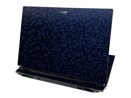 Acer NITRO 5 (17-inch) LUXURIA Navy Blue HONEYCOMB 3D TEXTURED Skin For Cheap