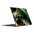 Surface Laptop 4, 13.5”  SIGNATURE AGATE GEODE Royal Green-Gold Skin Sale