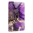 iPad PRO 13” (M4, 2024) SIGNATURE AGATE GEODE Purple-Gold Skin Cheap