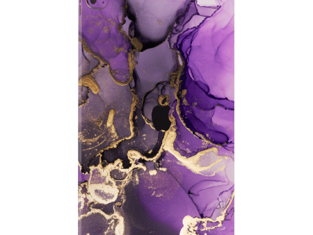 iPad PRO 13” (M4, 2024) SIGNATURE AGATE GEODE Purple-Gold Skin Cheap