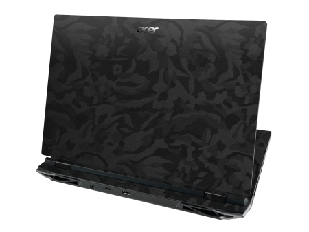 Acer NITRO 5 (17-inch) Luxuria BLACK CAMO 3D TEXTURED Skin Discount