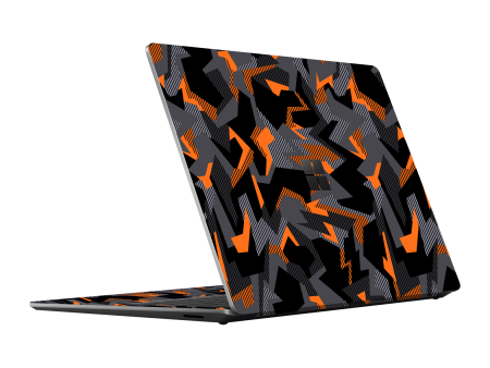 Surface Laptop 4, 13.5” SIGNATURE Sharp-Edged Orange CAMO Skin Online now