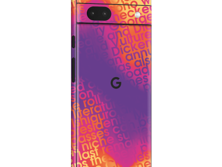 Google Pixel 6a SIGNATURE Inferno Swirl Skin For Cheap