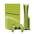 PS5 Slim (DISC Edition) LUXURIA Lime Green Textured Skin Cheap