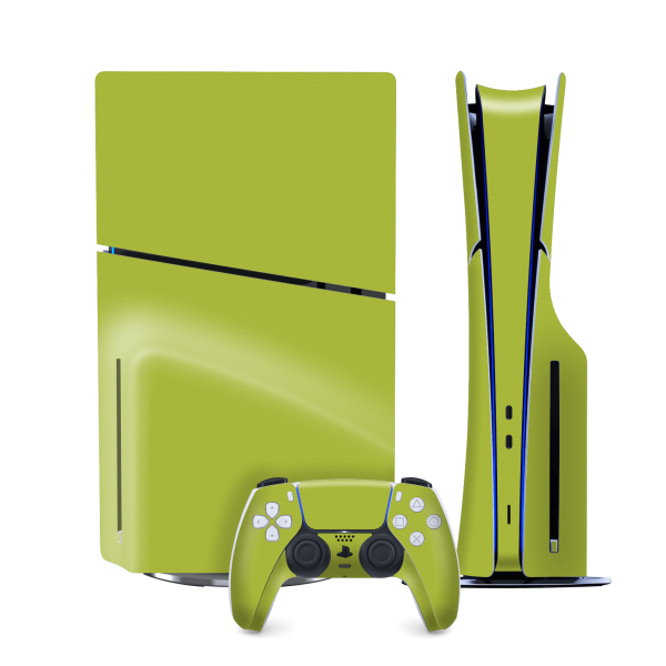 PS5 Slim (DISC Edition) LUXURIA Lime Green Textured Skin Cheap