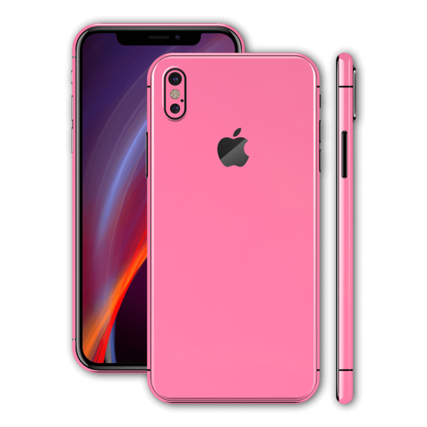 iPhone XS MAX GLOSSY HOT PINK Skin Sale