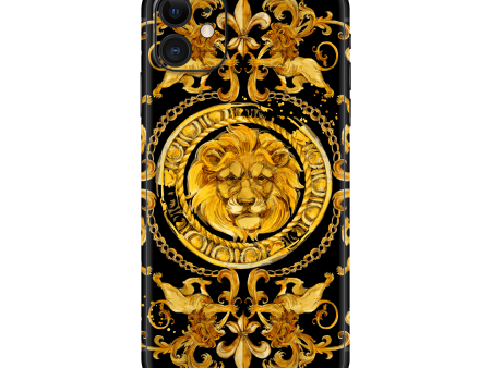 iPhone 11 SIGNATURE Baroque Gold Ornaments Skin Online Hot Sale