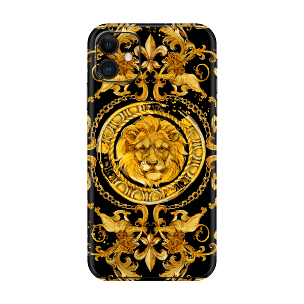 iPhone 11 SIGNATURE Baroque Gold Ornaments Skin Online Hot Sale